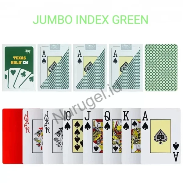 Remi Playing card Plastic Waterproof Jumbo INDEX