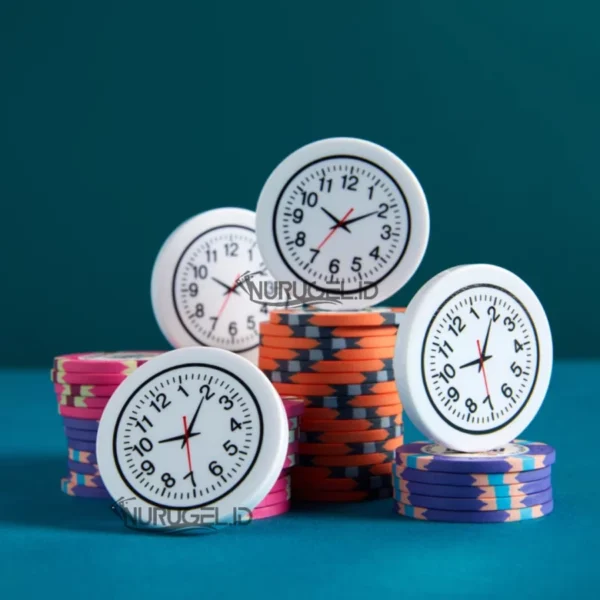 Poker Time Bank Button