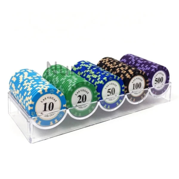 Texas Holdem Poker Set 100 pcs Clay Coin Type A