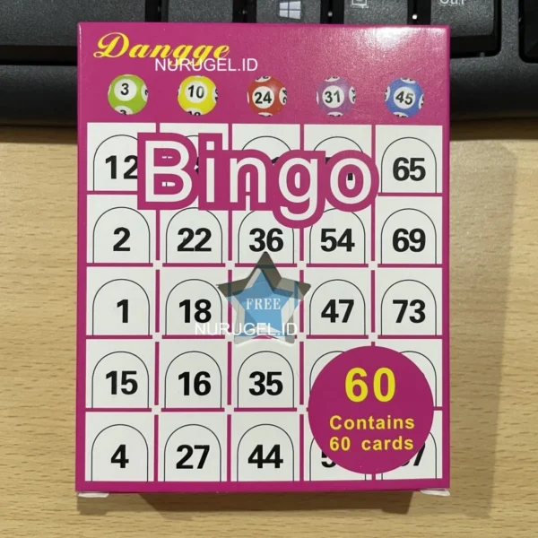 Bingo Card 60 pcs