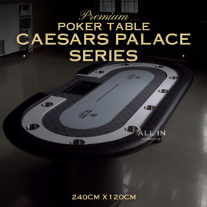 Premium Poker Table240cm x 120cm Caesars Palace