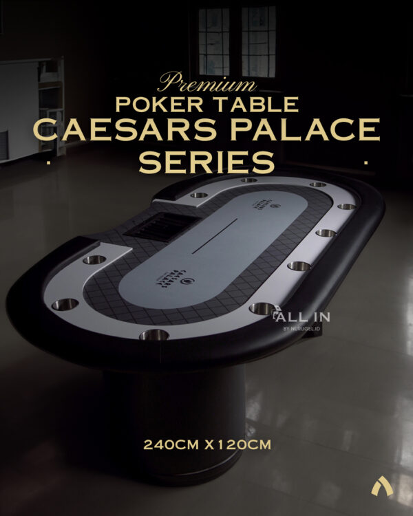 Premium Poker Table240cm x 120cm Caesars Palace