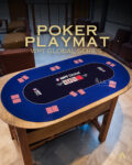 Premium Playmat Texas Holdem Poker WPT Global Series 180cm x 90cm