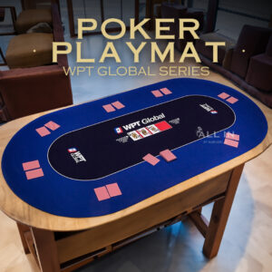 Premium Playmat Texas Holdem Poker WPT Global Series 180cm x 90cm