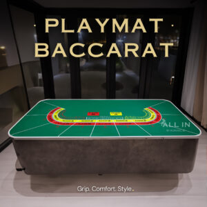 Baccarat Playmat Kasino 240cmx 120cm Premium Mat