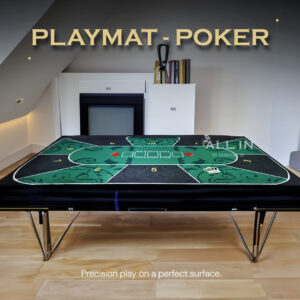 Poker Texas Holdem Playmat Kasino 120cm x 60cm Premium Mat