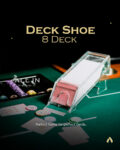 Dealer Card Shoe Box 8 Deck Acrylic Baccarat Blackjack Poker Kasino