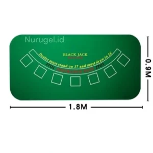 Blackjack Playmat Kasino 180cm x 90cm Premium Mat