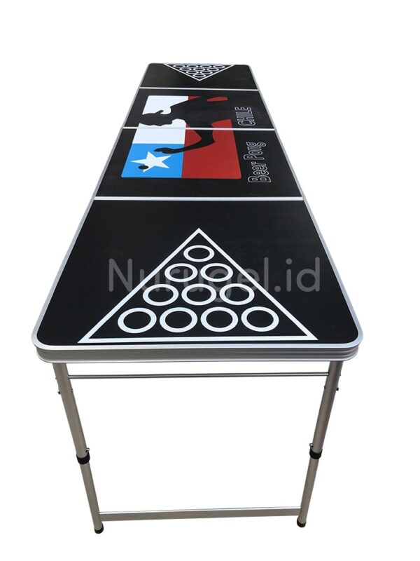 Beer Pong Table Foldable / Meja Lipat Beer Pong - LED