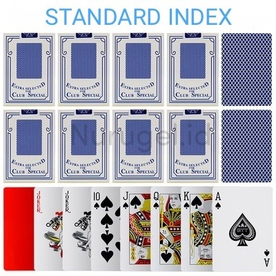 Remi Playing card Plastic Waterproof STANDARD INDEX