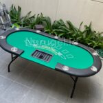 Meja Lipat Blackjack Casino 213cm x 106cm Kasino Foldable Table