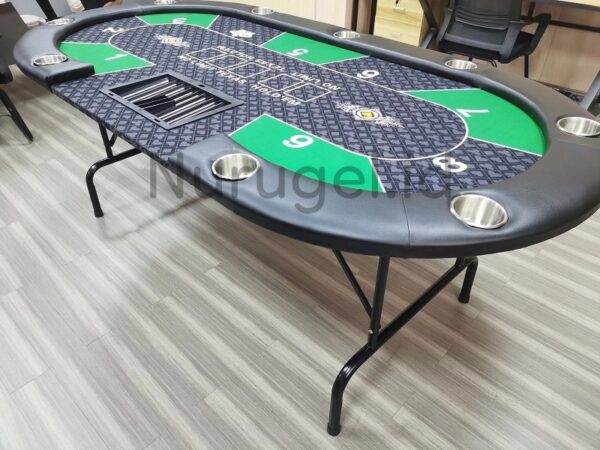 Premium Poker Table 213cm x 106cm foldable