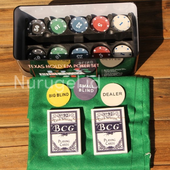 Poker Set 200 pcs Texas Holdem Coin