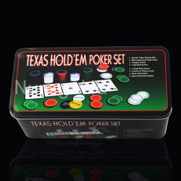 Poker Set 200 pcs Texas Holdem Coin