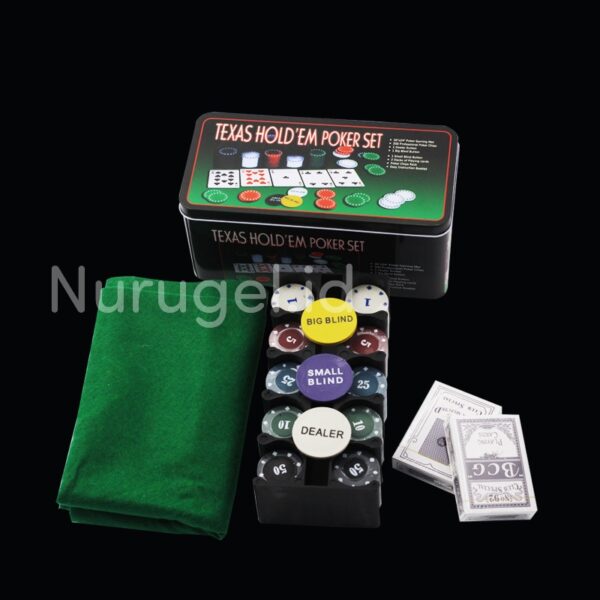 Poker Set 200 pcs Texas Holdem Coin