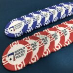 WPT Pokerchip Set Full Ceramic 43mm World Poker Tour Texas Holdem