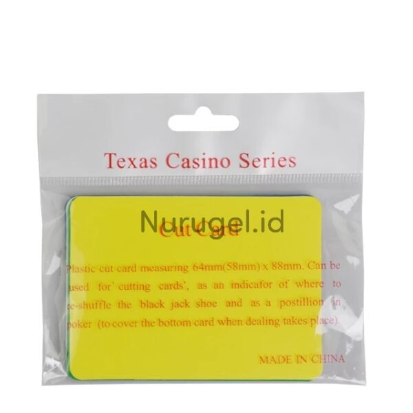 Plastic Cut Card 10 pcs Blackjack Baccarat Poker Texas Holdem