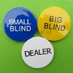 Poker Button Blind Set Coin Koin Blinds Texas Holdem