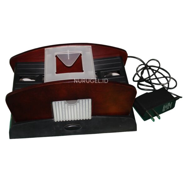 Premium Automatic Wooden Card Shuffler 2 Deck