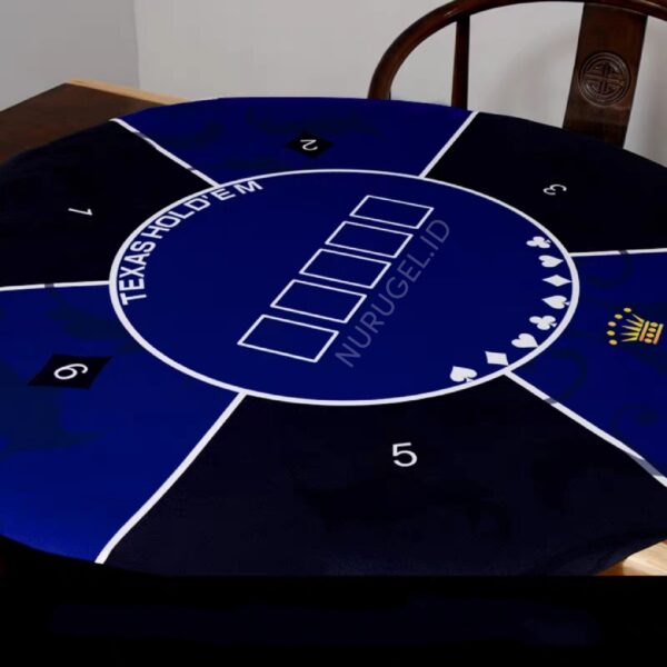 Play Mat Alas Texas Holdem Poker Baccarat Blackjack Diameter 120cm