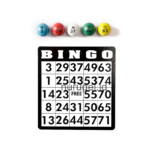 Bingo Party Game Set Large Lottery Machine