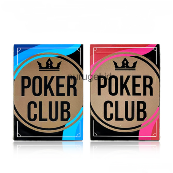 Remi Playing Card Poker Club Plastik Waterproof