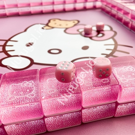 Hello Kitty Mahjong 麻将 Complete Set Premium Quality