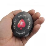 POKERSTARS Dealer All In Button Set Poker Texas Holdem