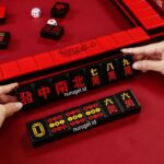 Premium Mahjong 麻将 Complete Set Superior Quality