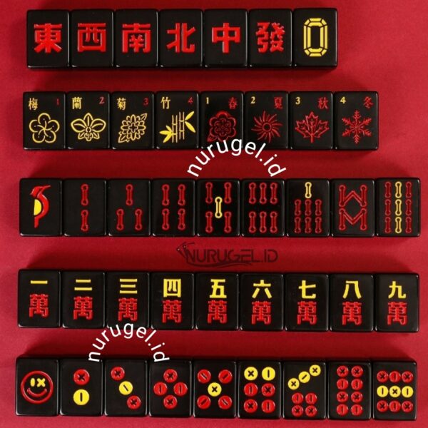 Premium Mahjong 麻将 Complete Set Superior Quality