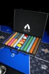 Premium Poker Clay Coin Set 1000 pcs Coin + Suitcase