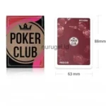 Remi Playing Card Poker Club Plastik Waterproof