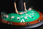 Meja Lipat Blackjack Casino 213cm x 106cm