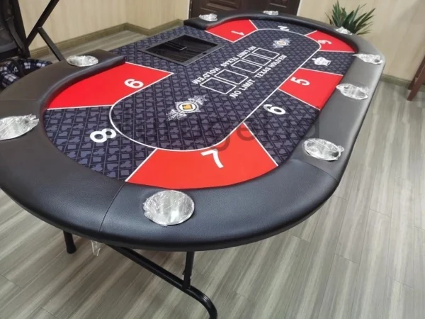 Premium Poker Table 213cm x 106cm foldable