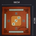 Karpet Mahjong 麻將 Mahyong Carpet Alas Meja Maciok