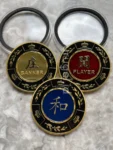 Baccarat Token Button Set Banker Player Tie Casino Coin Koin