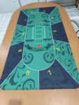 Texas Holdem Poker Playmat Kasino 180cm x 90cm Premium Mat