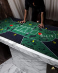 Texas Holdem Poker Playmat Kasino 180cm x 90cm Premium Mat