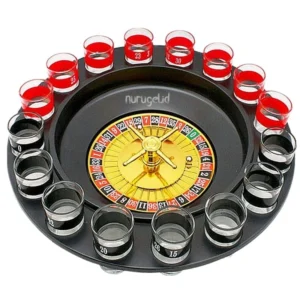 Drinking Roulette Set Party Game Permainan Rolet Pesta Minum