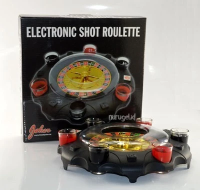 Electric Drinking Roulette Party Game Set