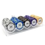 Texas Holdem Poker Set 100 pcs Clay Coin Type A