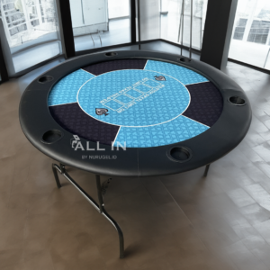 Foldable Poker Table Diameter 120cm