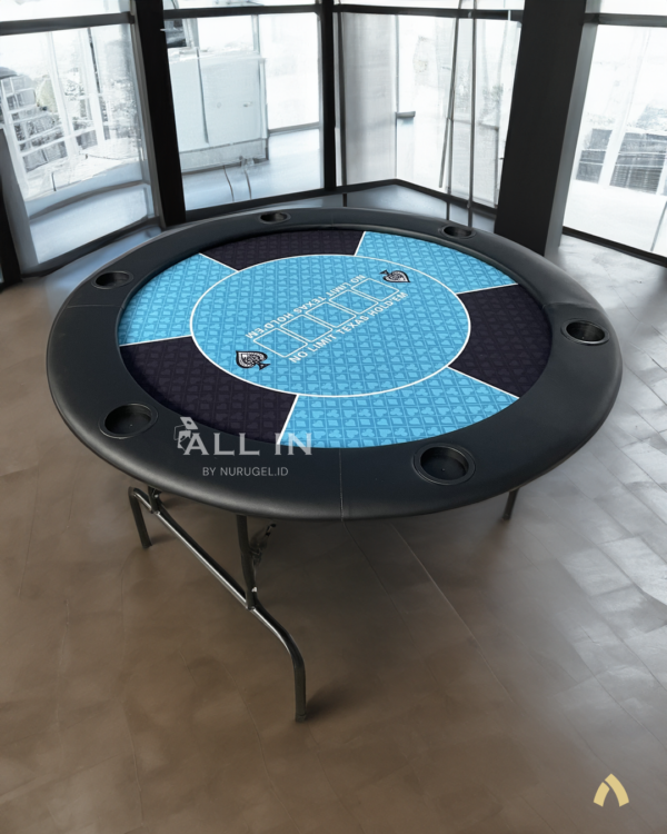 Foldable Poker Table Diameter 120cm