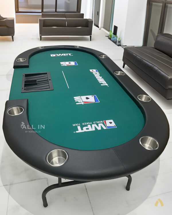 Premium Poker Table 213cm x 106cm foldable WPT SERIES