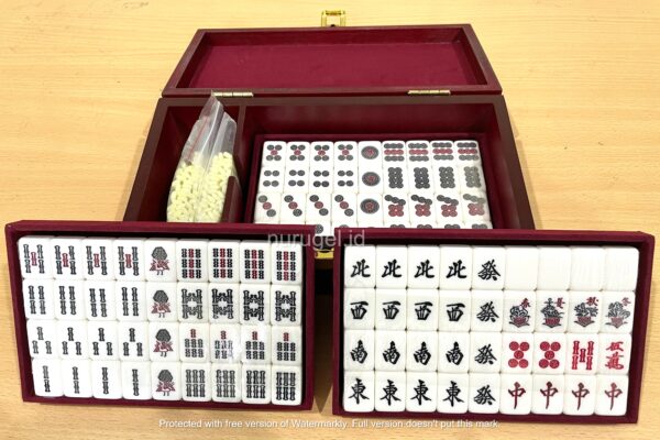 Japanese Riichi Mahjong Set 日本麻將 Japan Maciok Mahyong Jepang