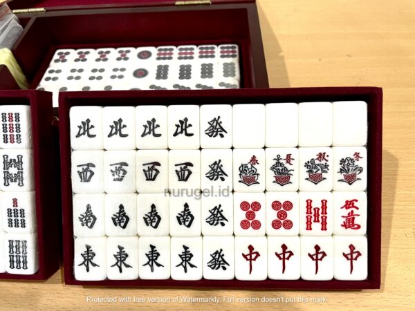 Japanese Riichi Mahjong Set 日本麻將 Japan Maciok Mahyong Jepang