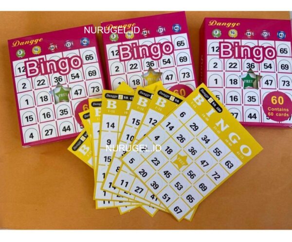 Bingo Card 60 pcs