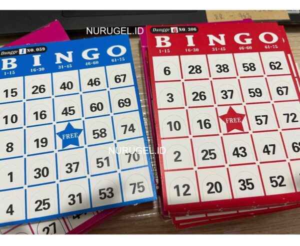 Bingo Card 60 pcs