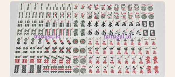 American International Mahjong Set 美国麻將 America Maciok Mahyong Amerika