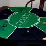 Play Mat Alas Texas Holdem Poker Baccarat Blackjack Diameter 120cm